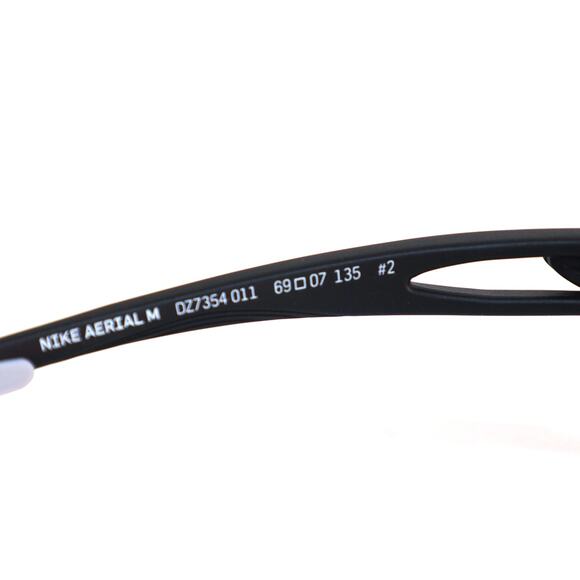 NIKE AERIAL Lightweight Rimless Performance Sunglasses - Black/Red Mirror - NWT - Picture 6 of 11